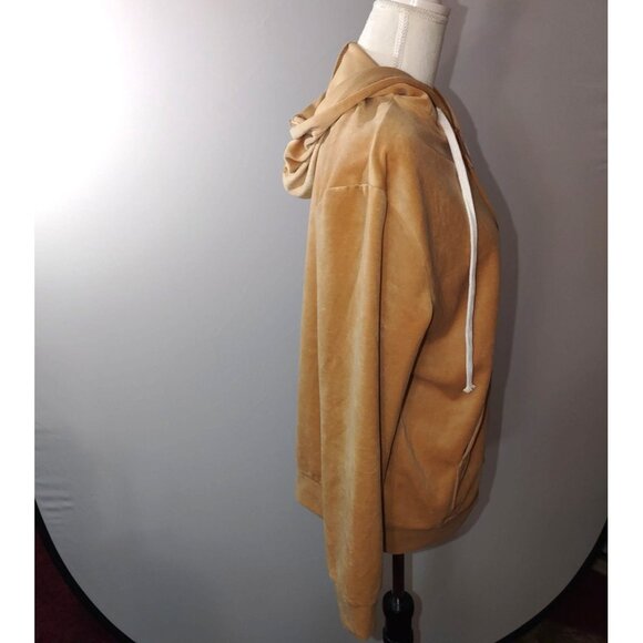 Tan Zip-Up Hoodie Jacket XL Basic TV - Casual Unisex - Picture 4 of 6